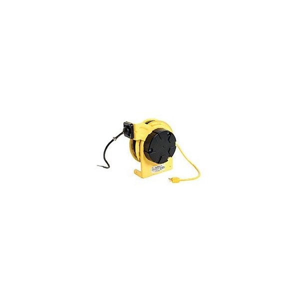 Molex Cord Reel, NEMA L5-15, 12 AWG, Yellow Reel Color, 2 ft Length, 1 Outlets 1300910213 - main